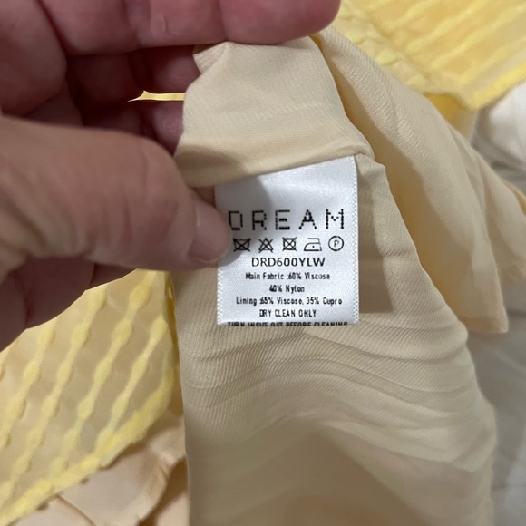 Sister Jane Yellow Puff Sleeve Mini Dress Size Small - Picture 12 of 12